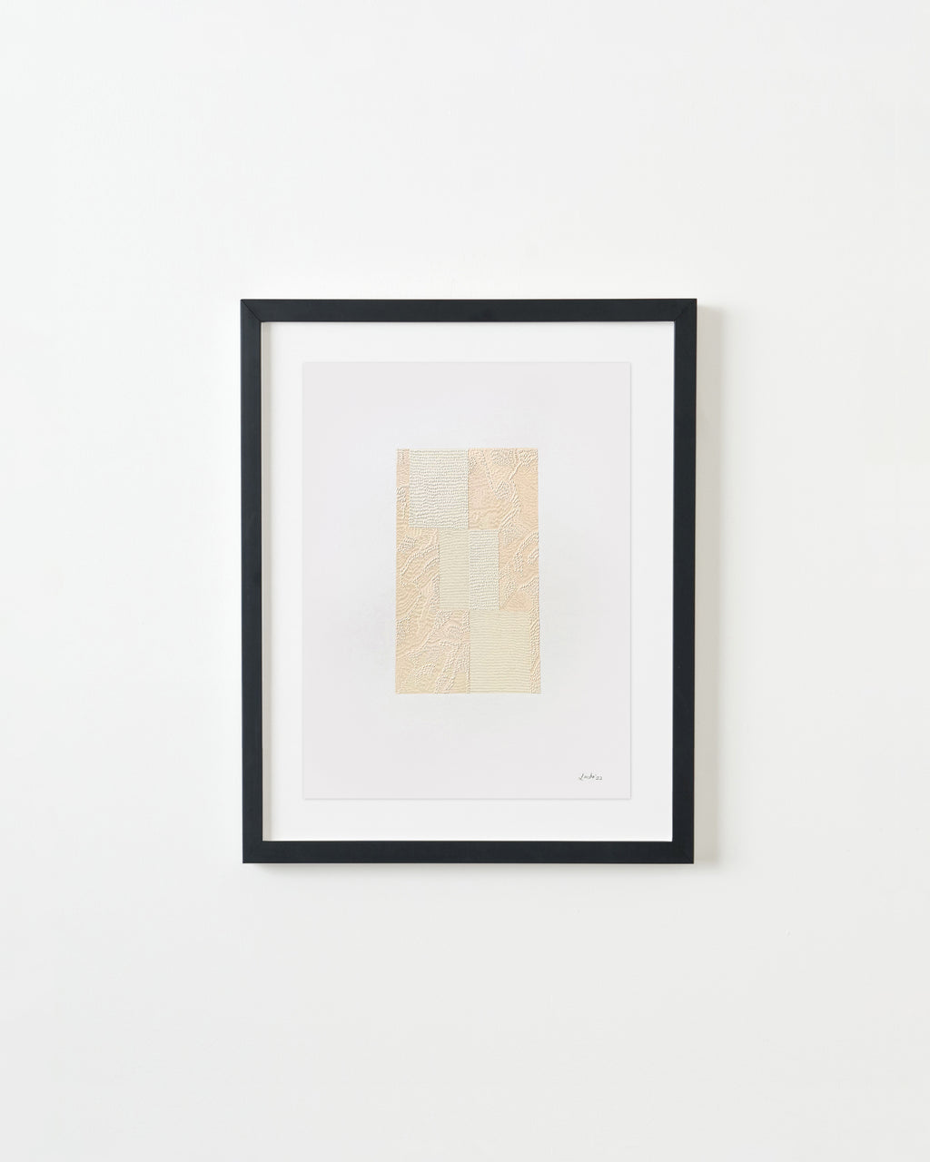 Drawing by Lucha Rodriguez titled "Dientes de Papelón I, Knife Drawing" - 3.