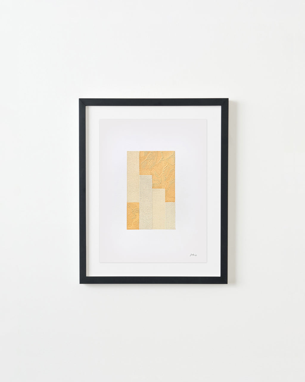 Drawing by Lucha Rodriguez titled "Dientes de Papelón II, Knife Drawing" - 3.