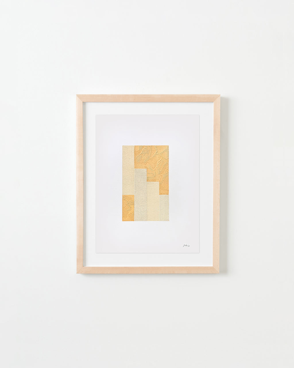 Drawing by Lucha Rodriguez titled "Dientes de Papelón II, Knife Drawing" - 4.