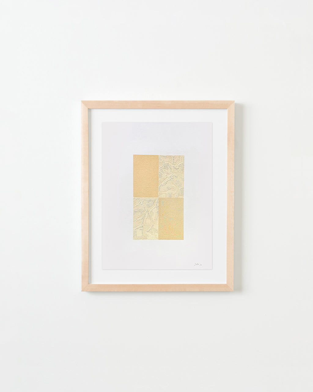 Drawing by Lucha Rodriguez titled "Dientes de Papelón IV, Knife Drawing" - 4.