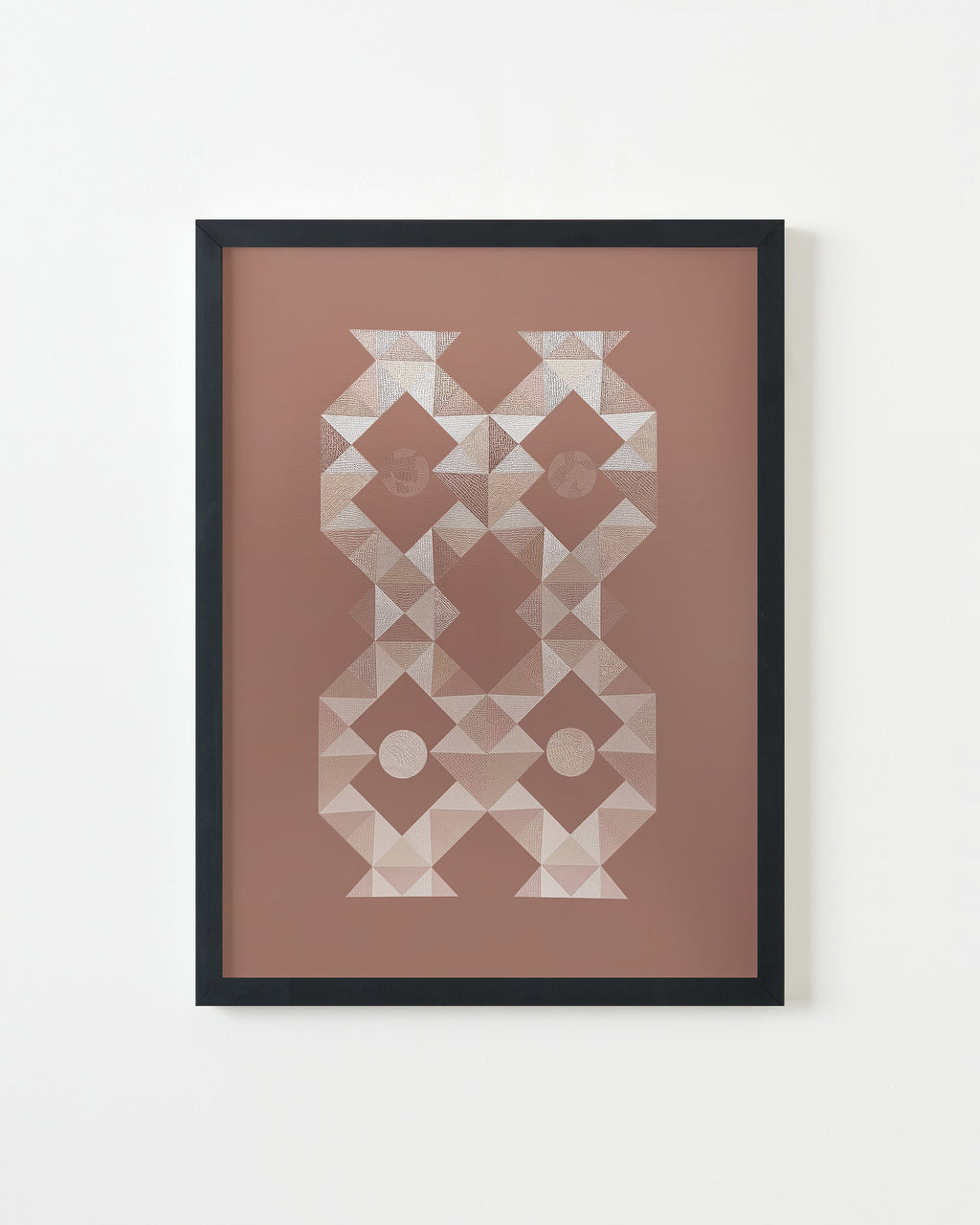 Drawing by Lucha Rodriguez titled "Eje Guayoyo, Knife Drawing IV" - 3.