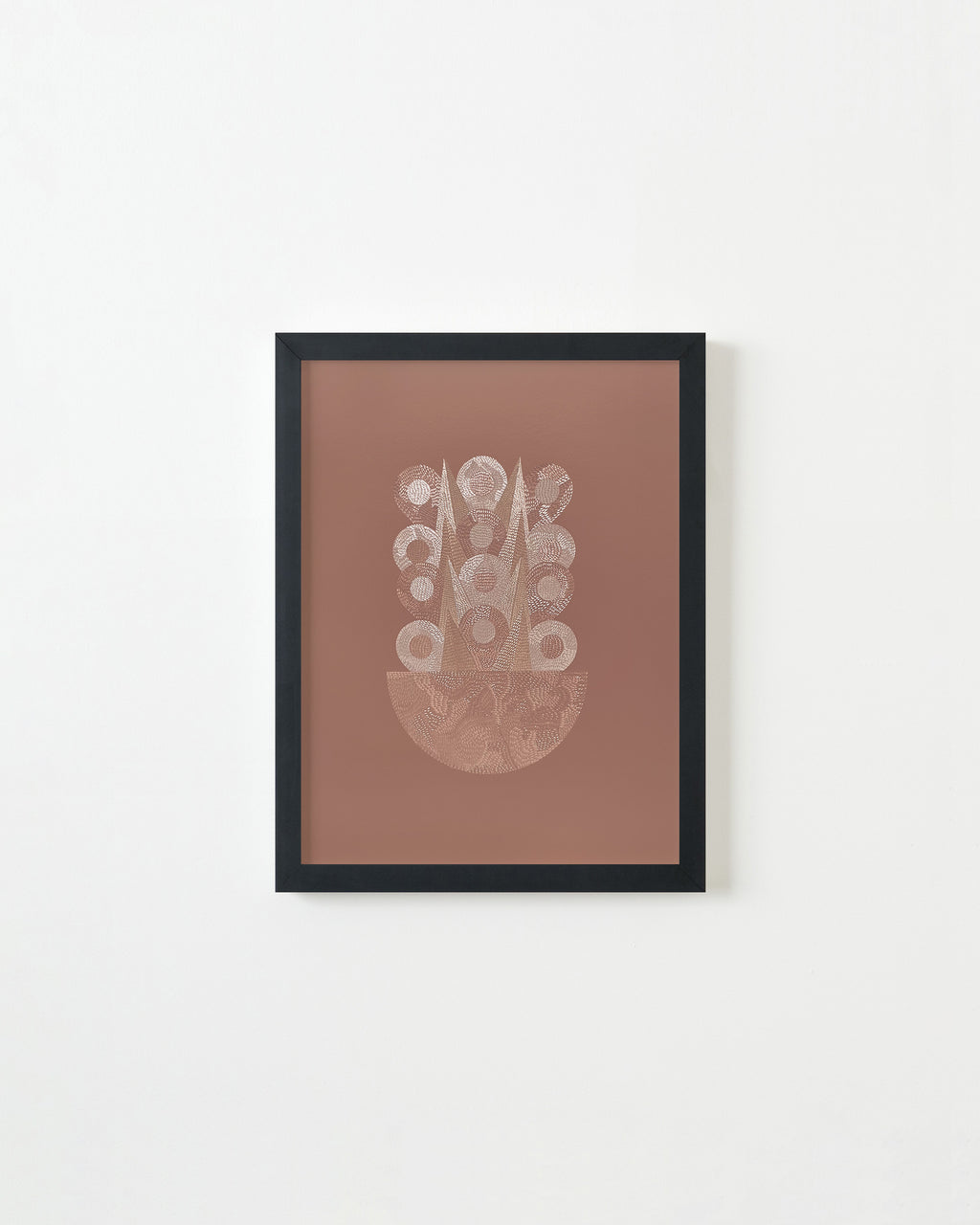 Drawing by Lucha Rodriguez titled "La Cosecha, Knife Drawing I" - 3.