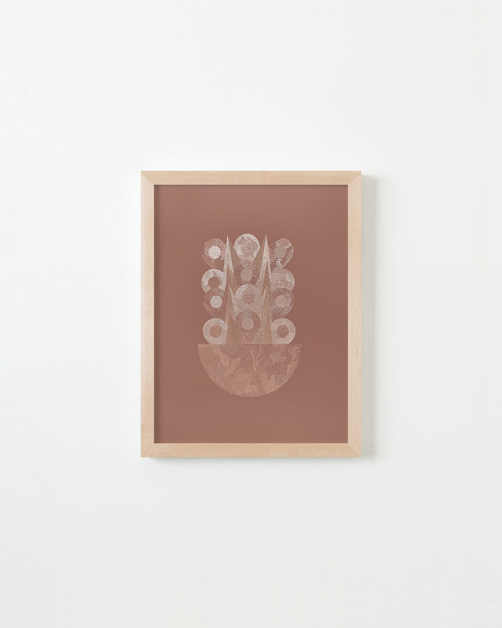 Drawing by Lucha Rodriguez titled "La Cosecha, Knife Drawing I" - 4.
