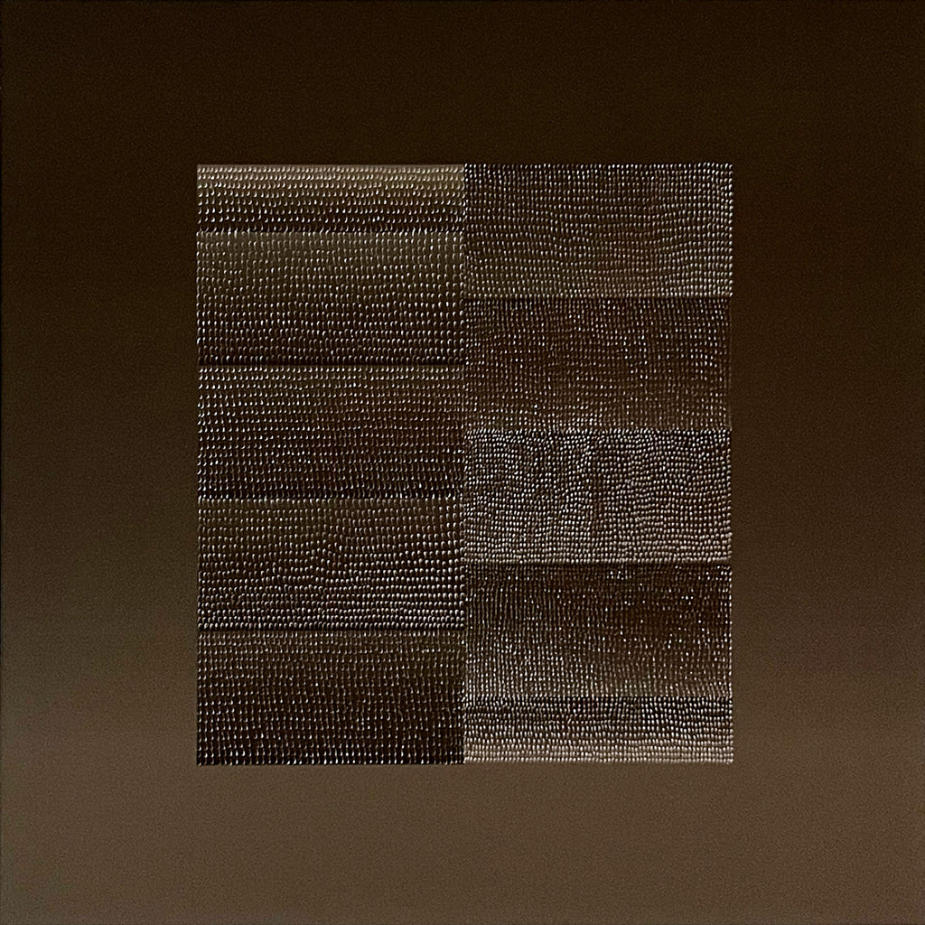 Drawing by Lucha Rodriguez titled "Parcelitas Escalonadas" - 2.