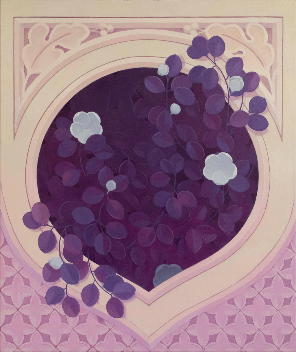 Painting by Lucía Rodríguez Pérez titled "Untitled (blinded niche III)" - 2.