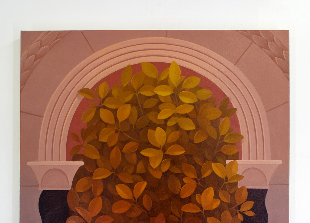 Painting by Lucía Rodríguez Pérez titled "Untitled (niche)" - 3.