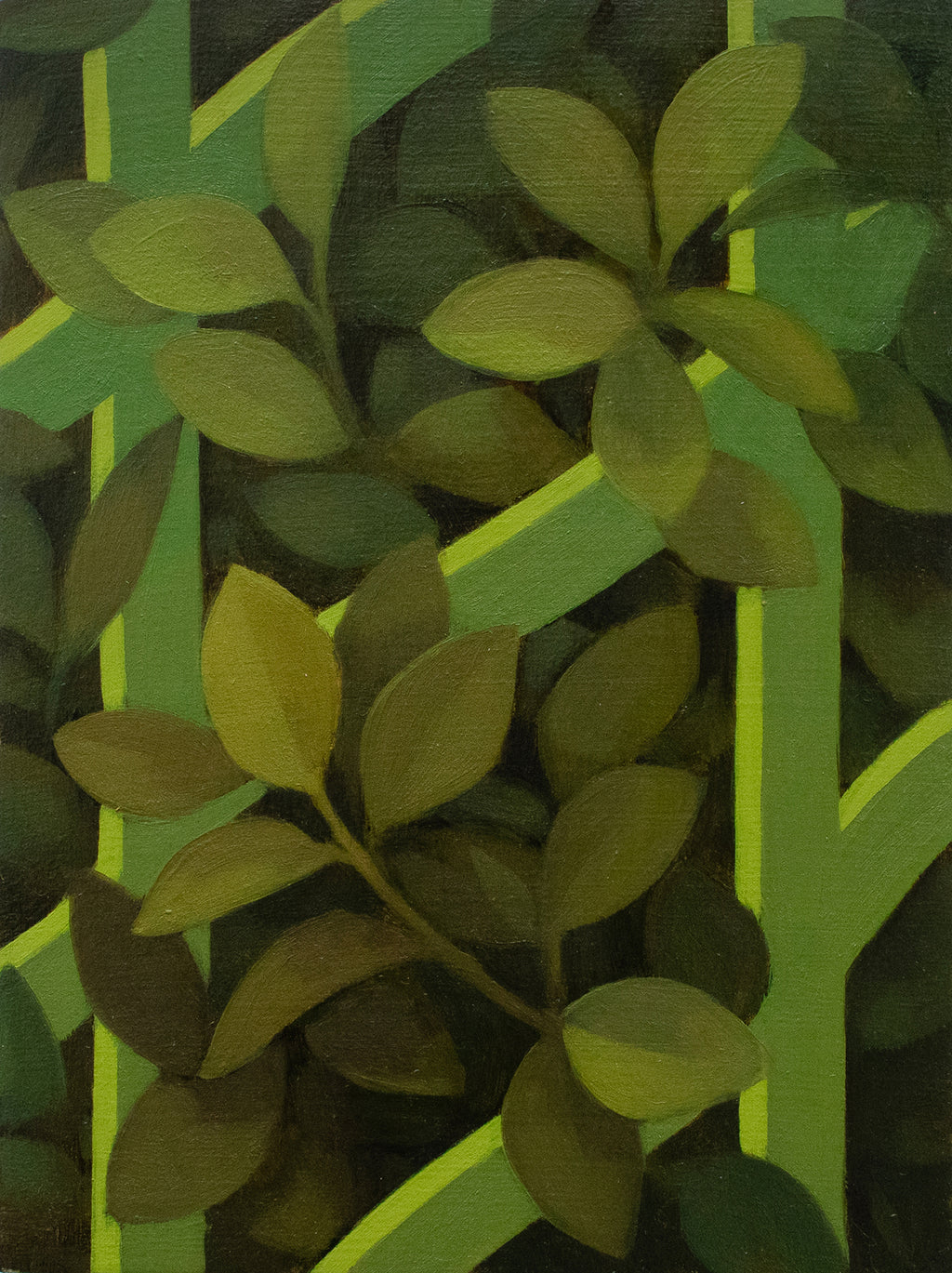 Painting by Lucia Rodriguez Perez titled "Untitled (glimpse I)" - 2.