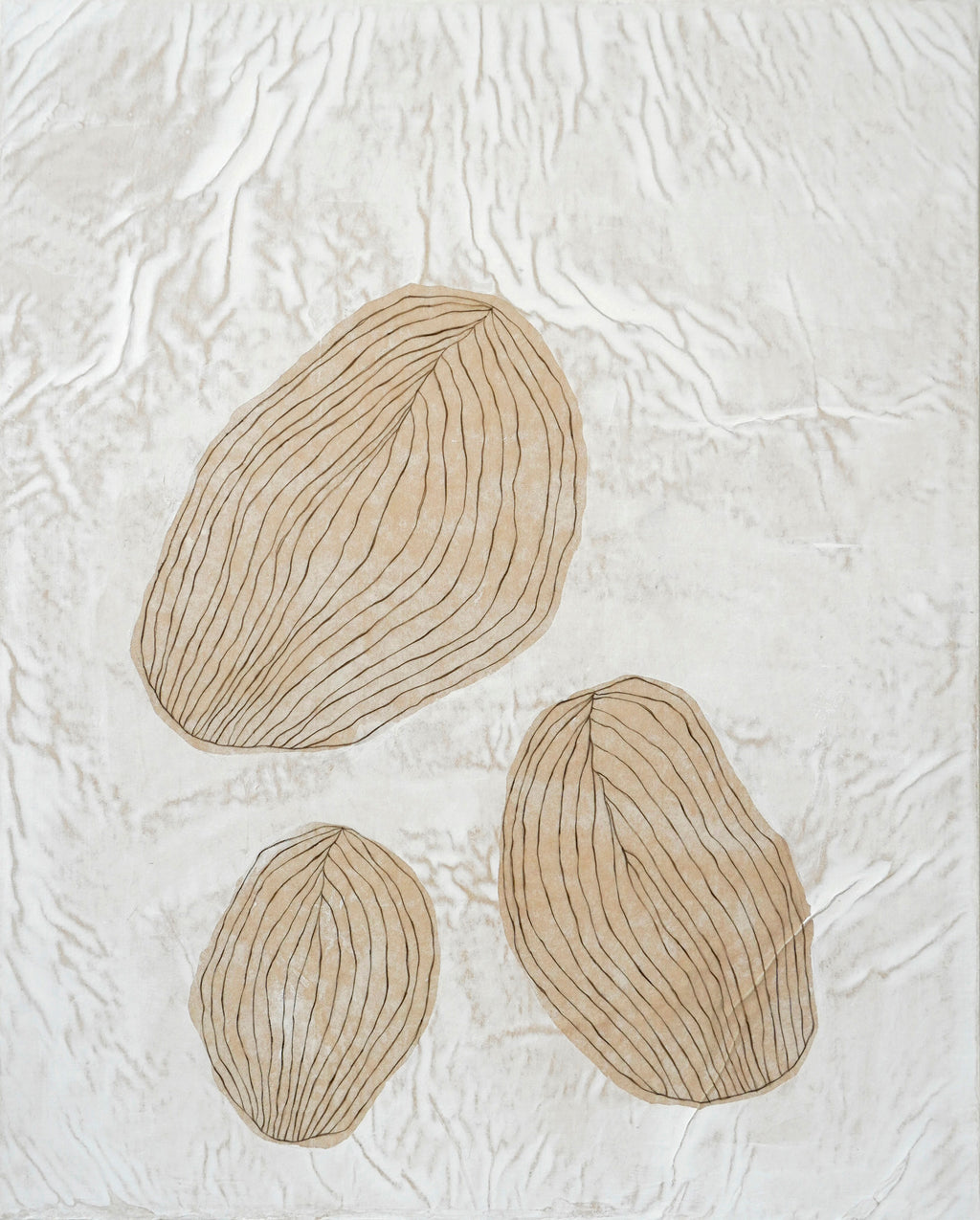 Painting by Lydia Bassis titled "Between Stillness" - 2.