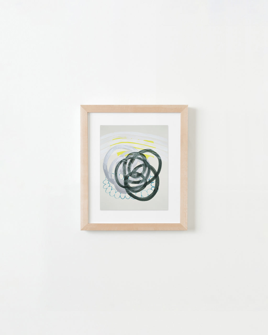 Painting by Lydia Bassis titled "Caught" - 4.