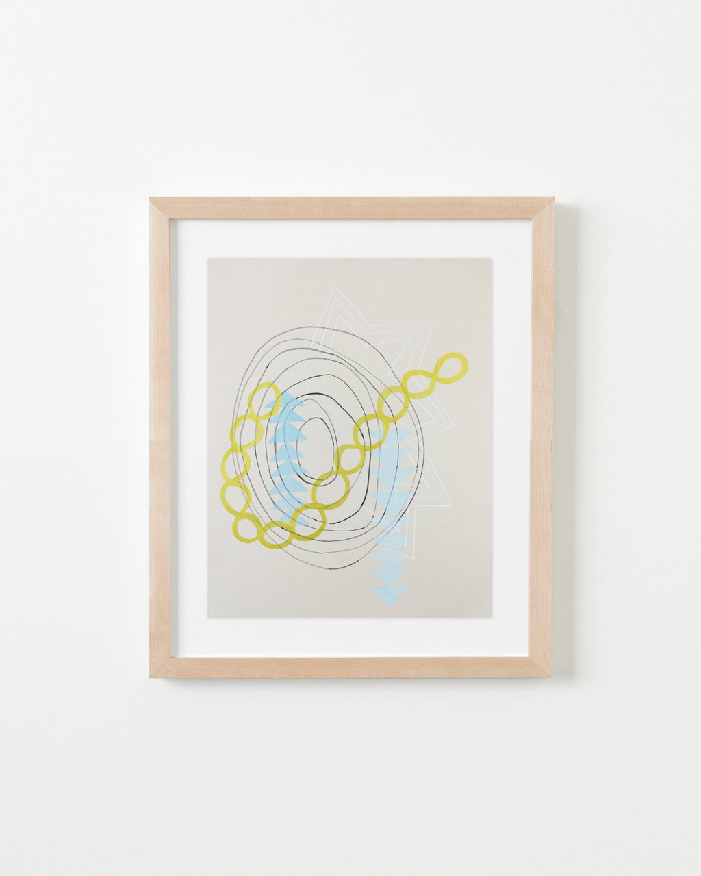 Painting by Lydia Bassis titled "Forward 1" - 4.