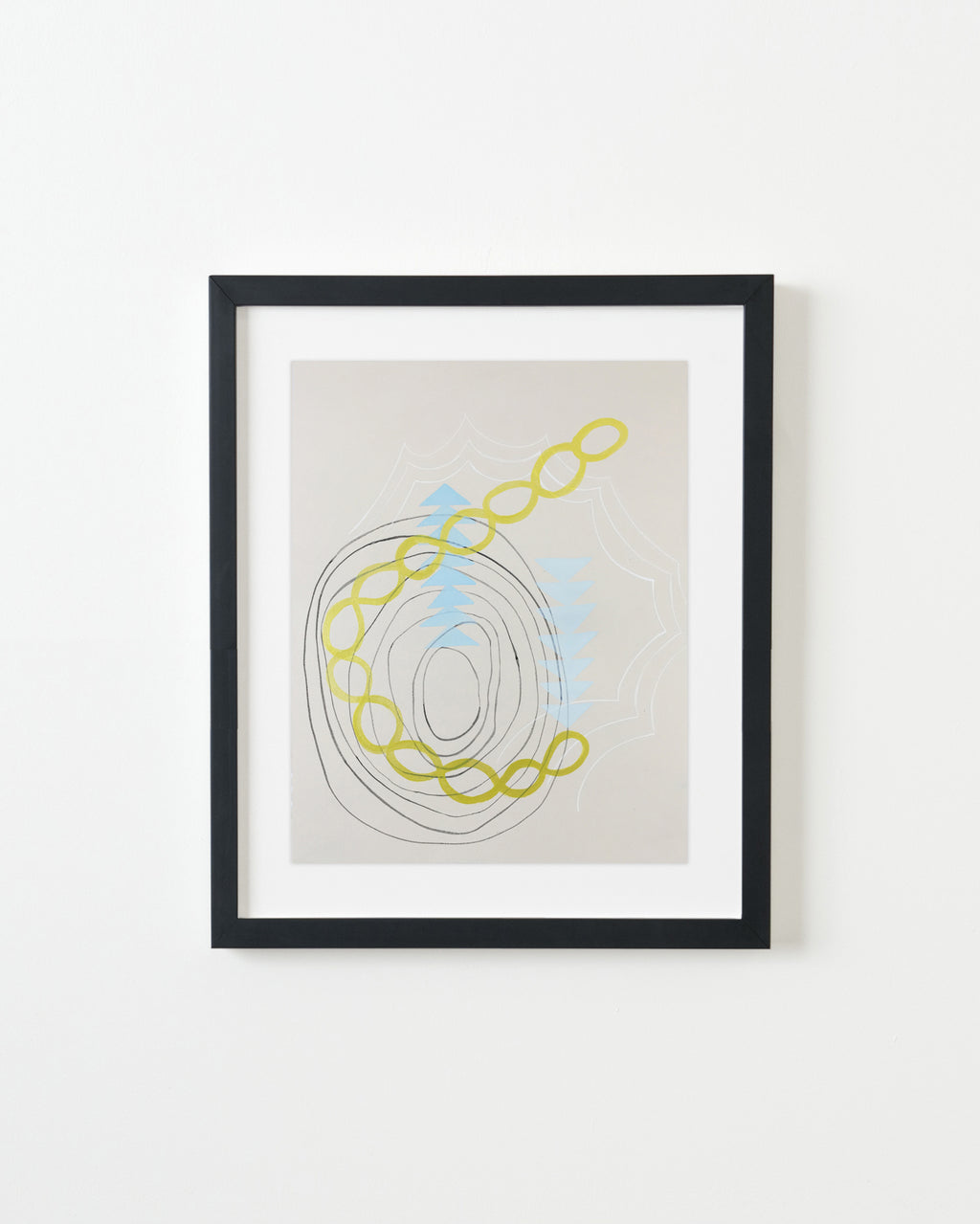 Painting by Lydia Bassis titled "Forward 4" - 3.