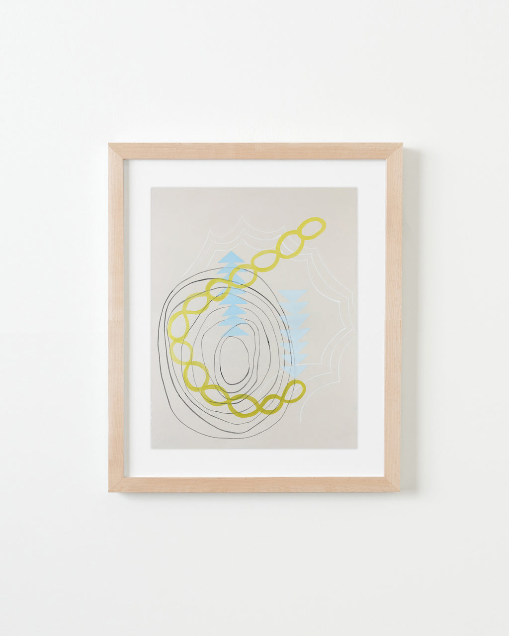 Painting by Lydia Bassis titled "Forward 4" - 4.