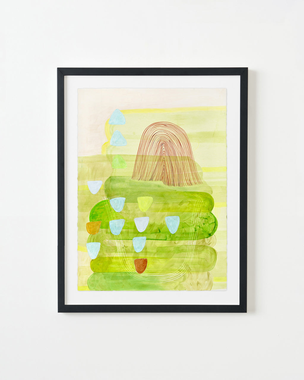 Painting by Lydia Bassis titled "Sight Seeing" - 3.