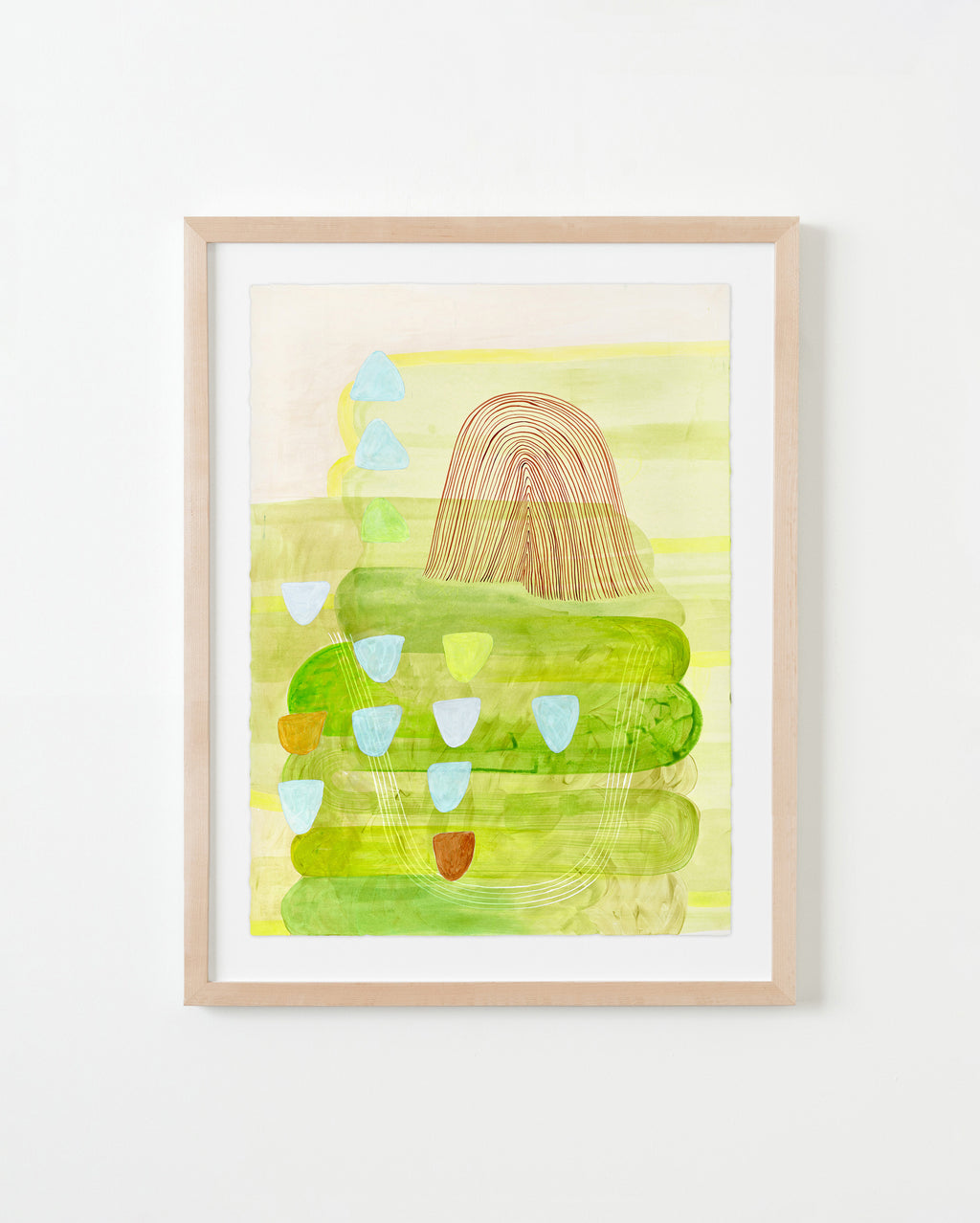 Painting by Lydia Bassis titled "Sight Seeing" - 4.