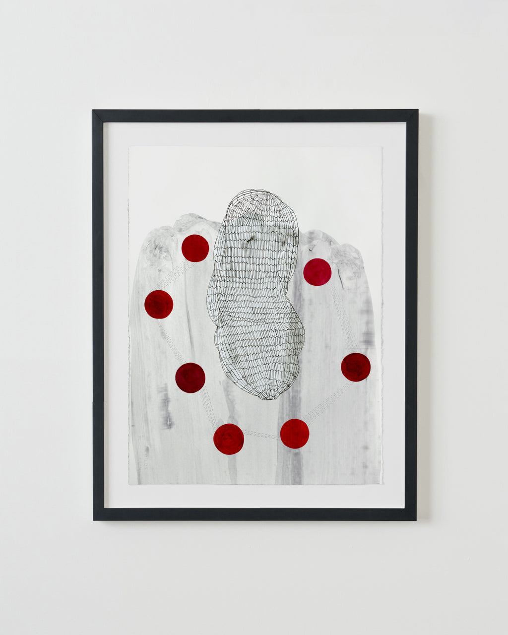 Painting by Lydia Bassis titled "Tide Pool, Vessel" - 3.