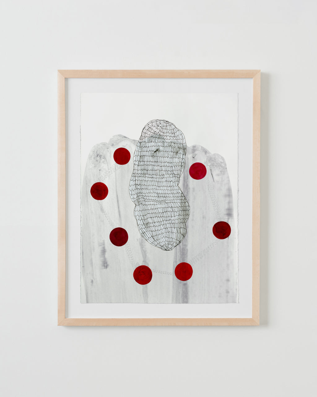 Painting by Lydia Bassis titled "Tide Pool, Vessel" - 4.