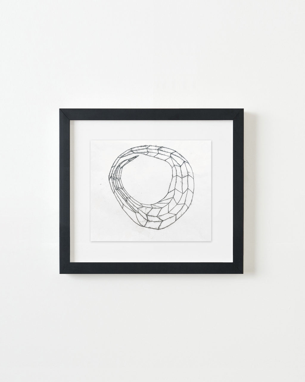 Drawing by Lydia Bassis titled "Unseen 01" - 3.