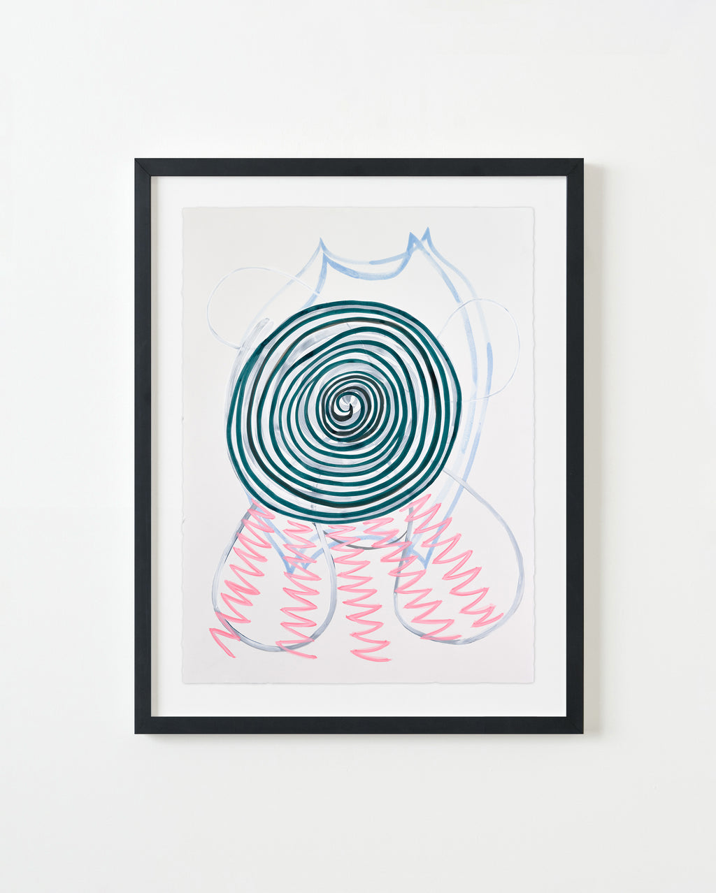 Painting by Lydia Bassis titled "Zinger" - 3.