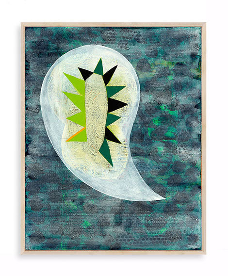 Painting by Lydia Bassis titled "Kepler" - 2.