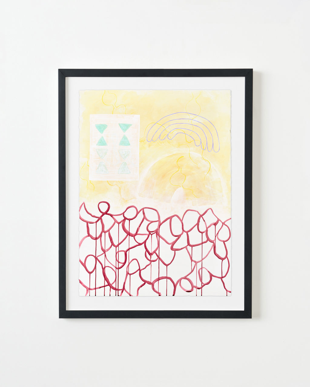 Painting by Lydia Bassis titled "Paradox" - 3.