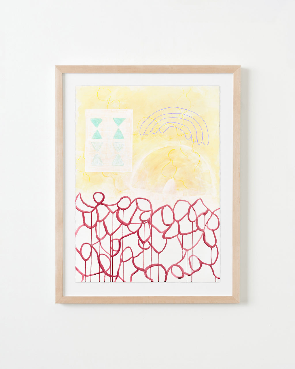 Painting by Lydia Bassis titled "Paradox" - 4.