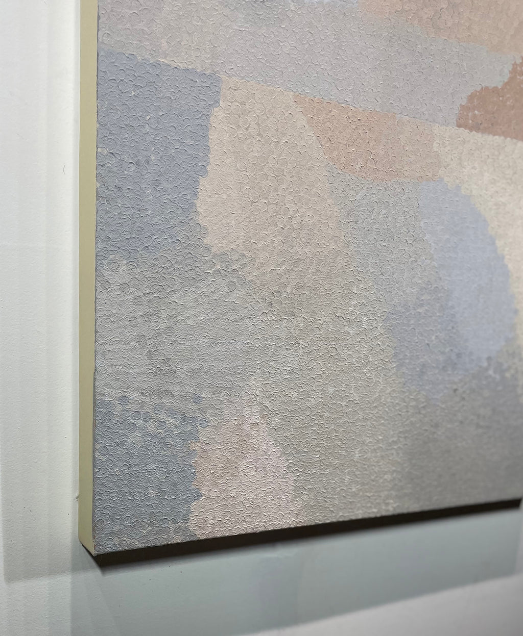 Painting by Misato Suzuki titled "Discreet Place I" - 5.