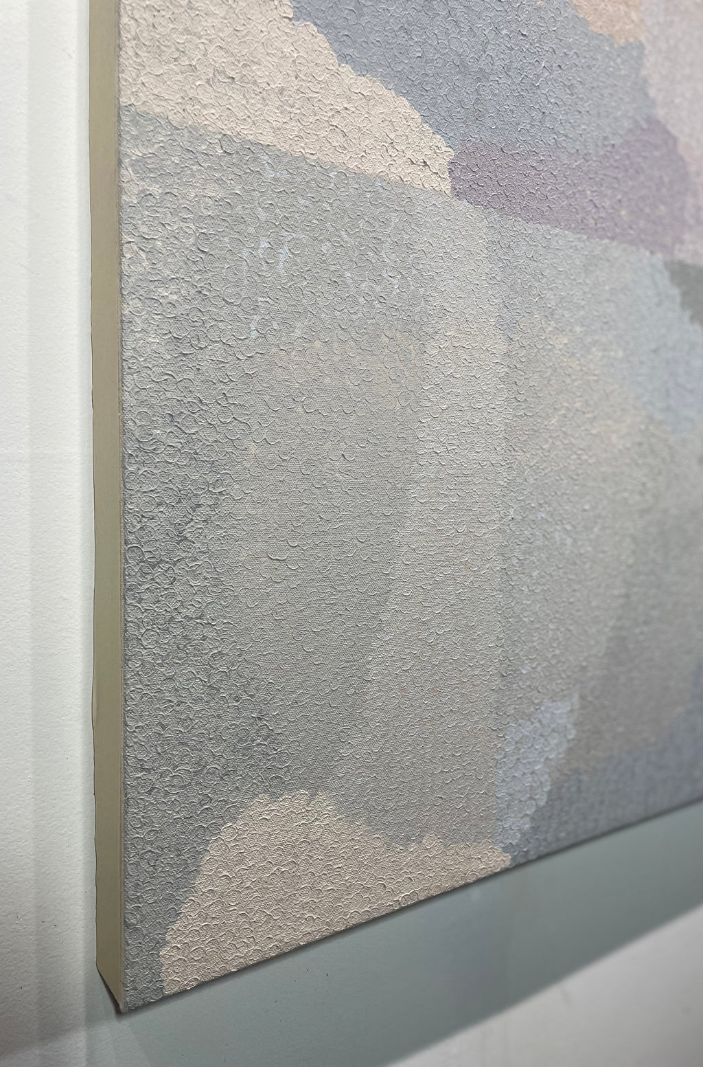 Painting by Misato Suzuki titled "Discreet Place II" - 4.