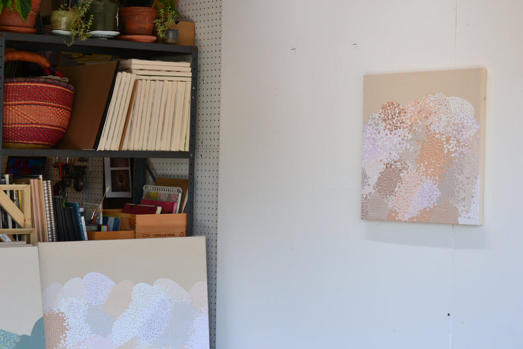 Painting by Misato Suzuki titled "Undercurrent SR6" - 3.