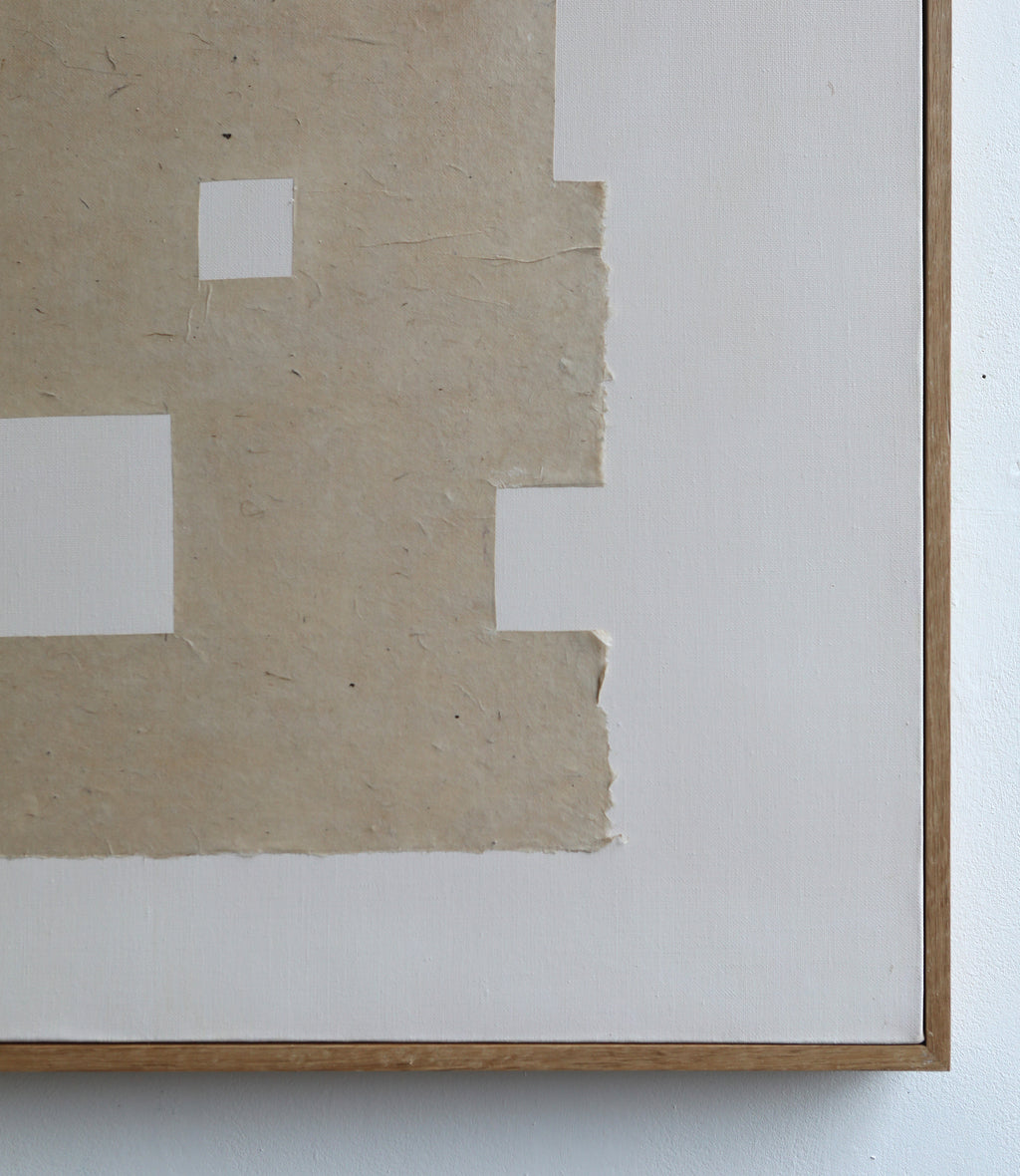 Painting by Mada Vicassiau titled "Reflexion" - 4.