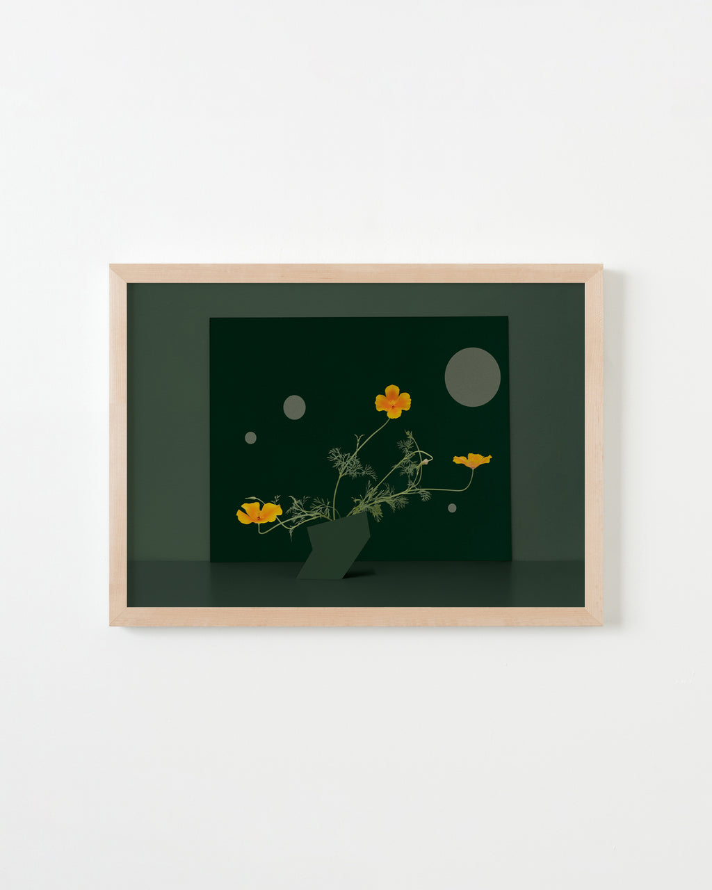 Photography by Martina Lang titled "Flower Points #3" - 4.