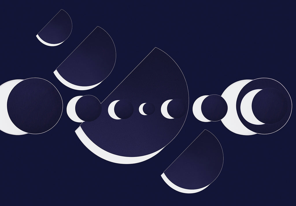 Print by Martina Lang titled "Space Oddity Night" - 2.