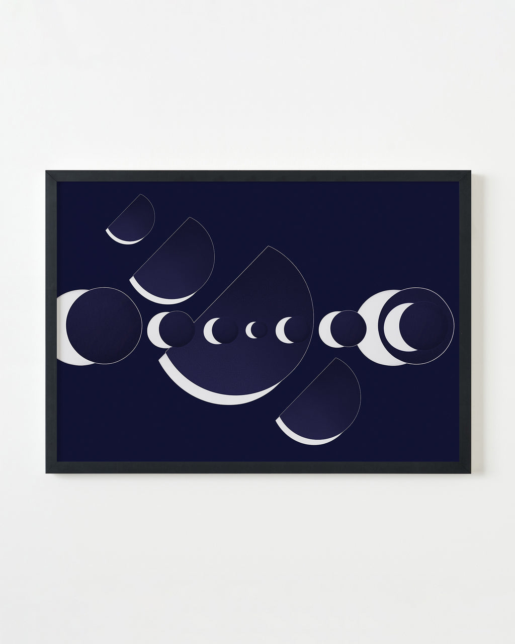 Print by Martina Lang titled "Space Oddity Night" - 3.