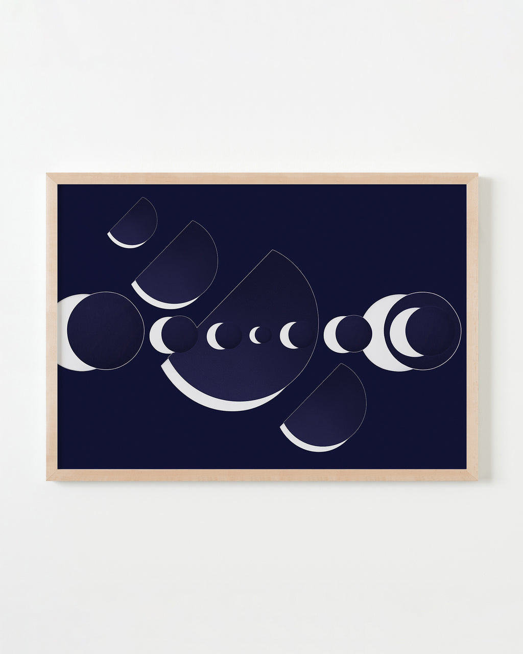Print by Martina Lang titled "Space Oddity Night" - 4.