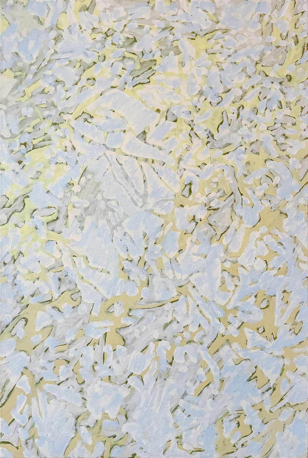 Painting by Mary Royall Wilgis titled "Fountain Ave, 1:18pm" - 2.