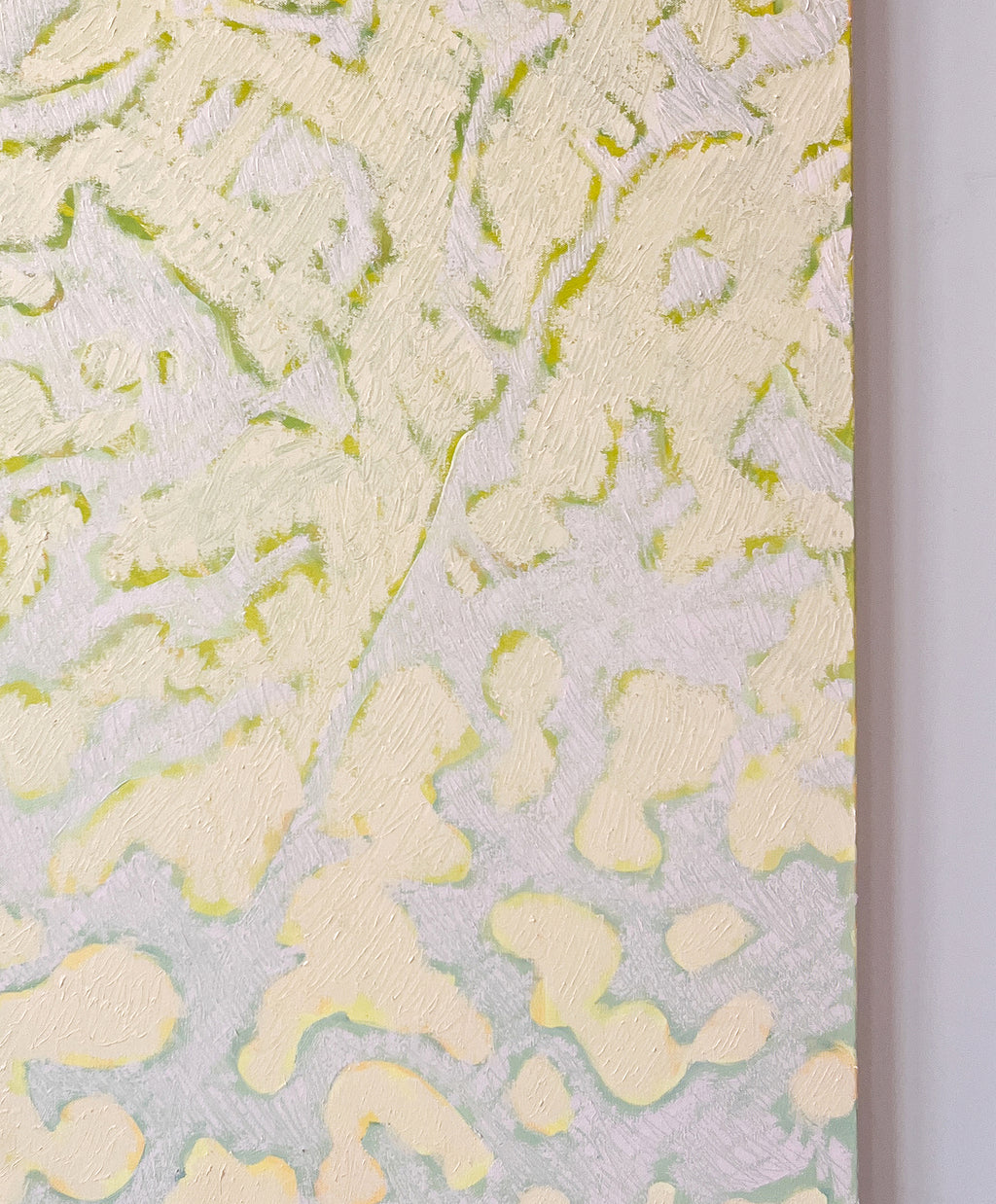 Painting by Mary Royall Wilgis titled "Gold Street, 1:12pm" - 3.