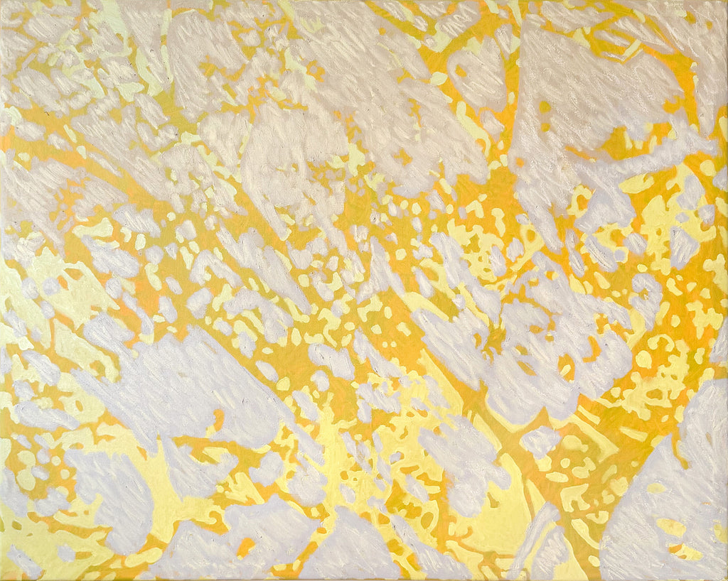 Painting by Mary Royall Wilgis titled "Willow Street, 3:36 pm" - 2.