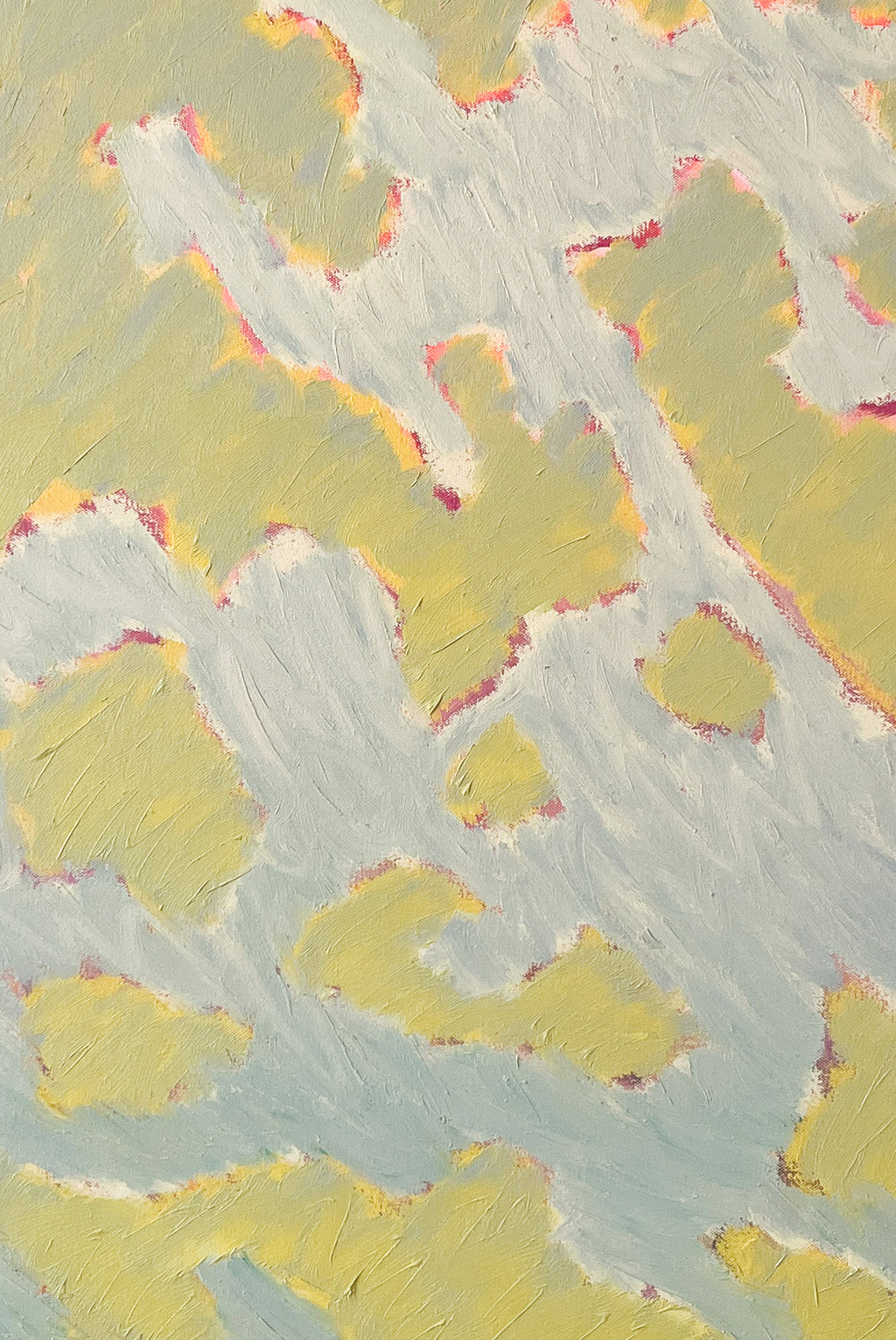 Painting by Mary Royall Wilgis titled "York Street, 2:32 pm" - 3.