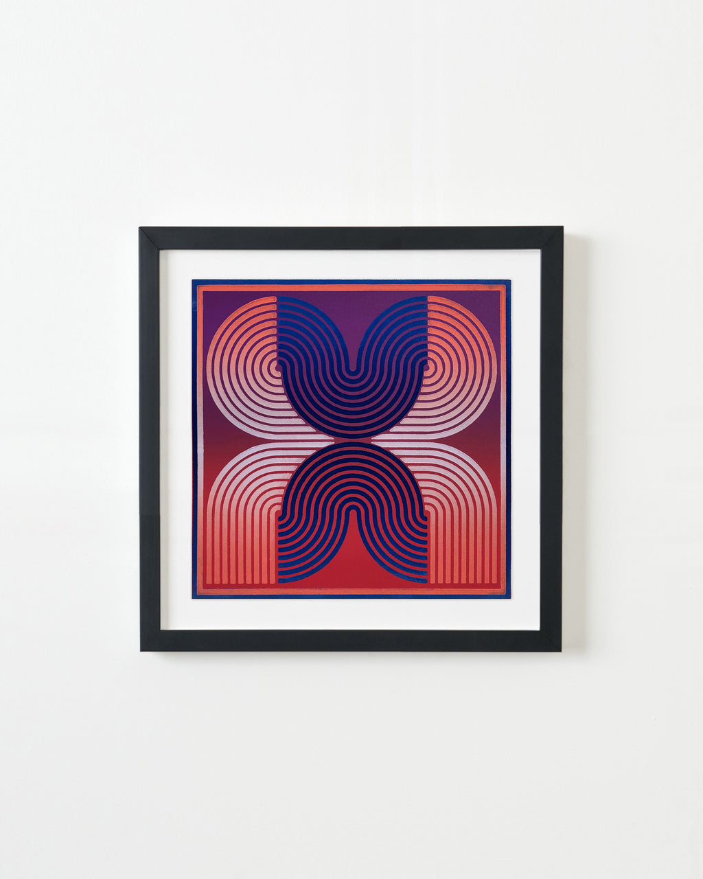 Print by Matt Neuman titled "Coils #12" - 3.