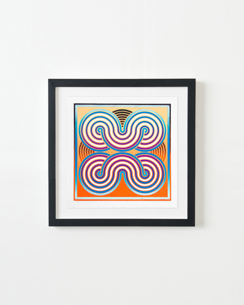Print by Matt Neuman titled "Coils 14D" - 4.