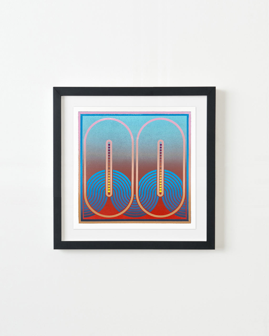 Print by Matt Neuman titled "Coils 24" - 5.