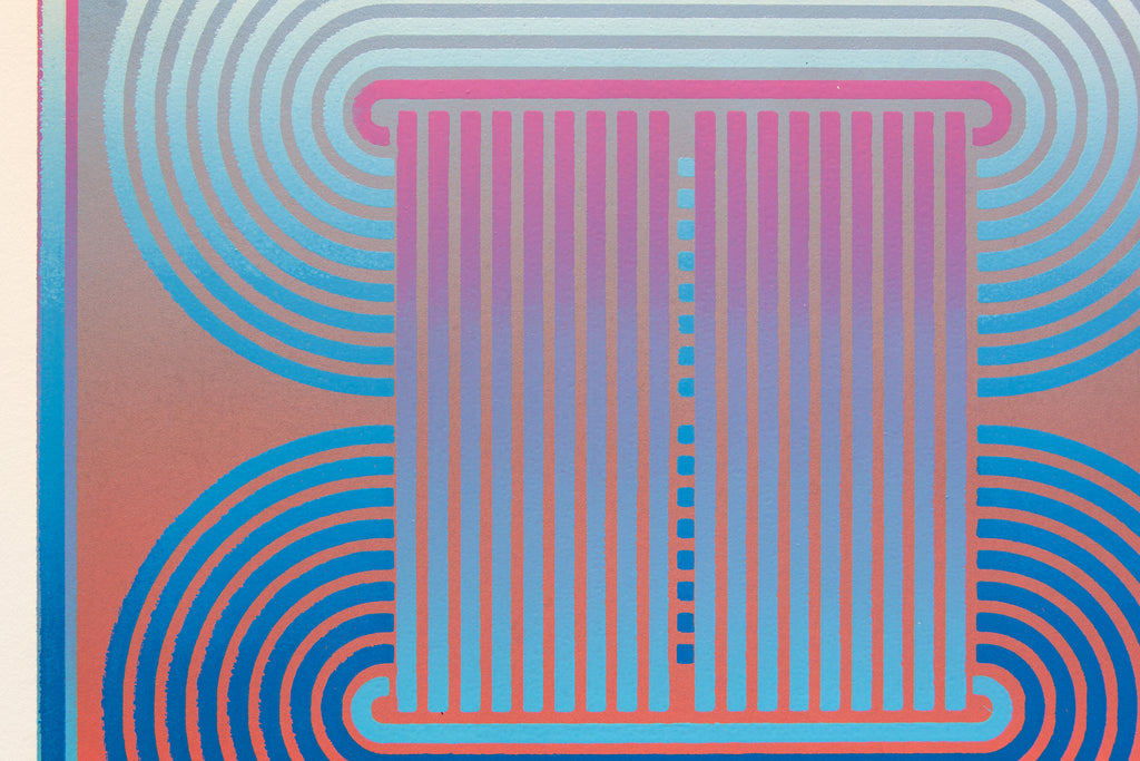 Print by Matt Neuman titled "Coils 8" - 6.