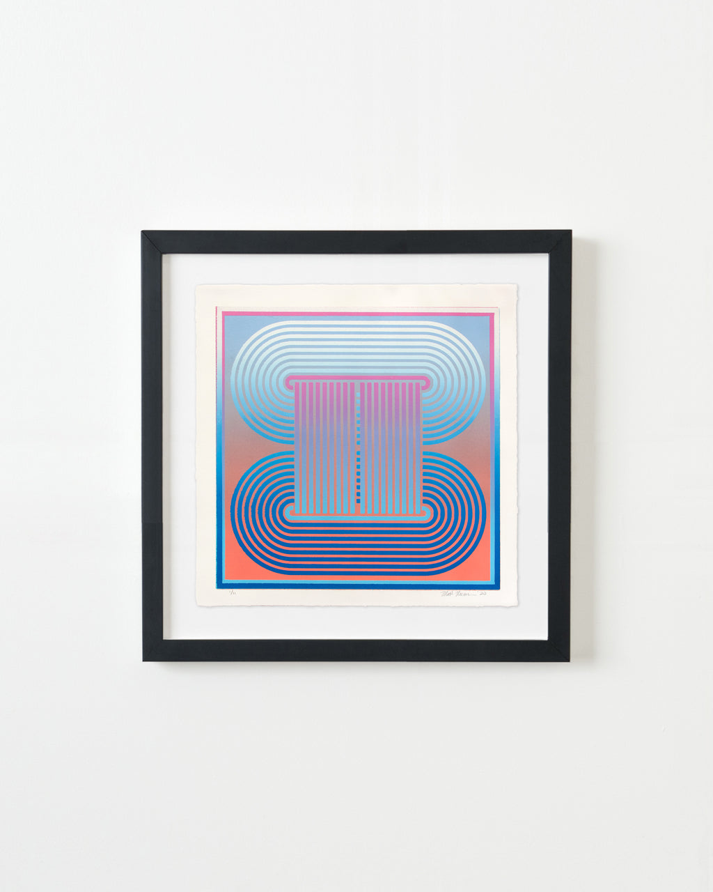 Print by Matt Neuman titled "Coils 8" - 3.