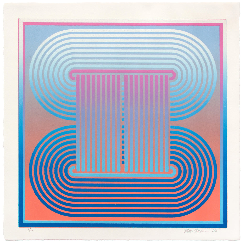 Print by Matt Neuman titled "Coils 8" - 2.