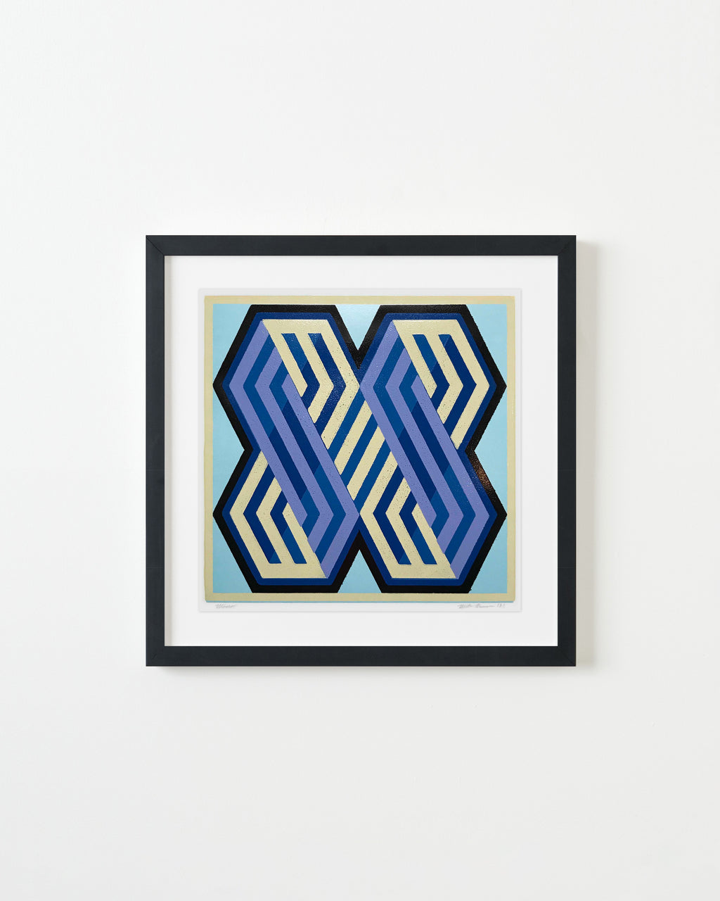 Print by Matt Neuman titled "Lemniscate 15" - 3.