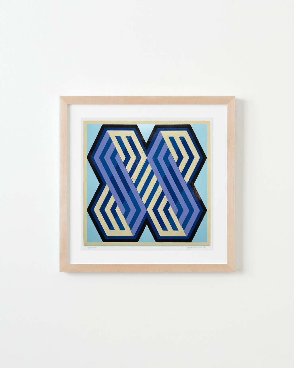 Print by Matt Neuman titled "Lemniscate 15" - 4.