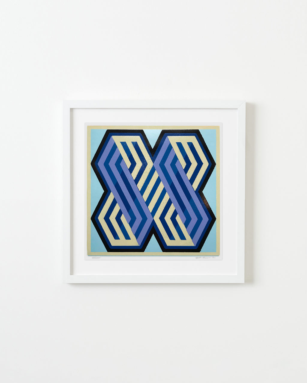 Print by Matt Neuman titled "Lemniscate 15" - 1.