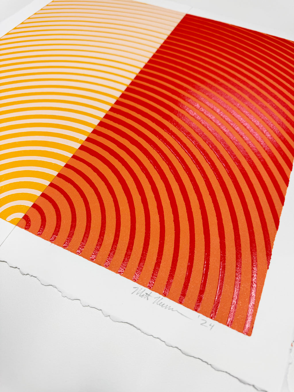 Print by Matt Neuman titled "Solstice24_B12" - 3.