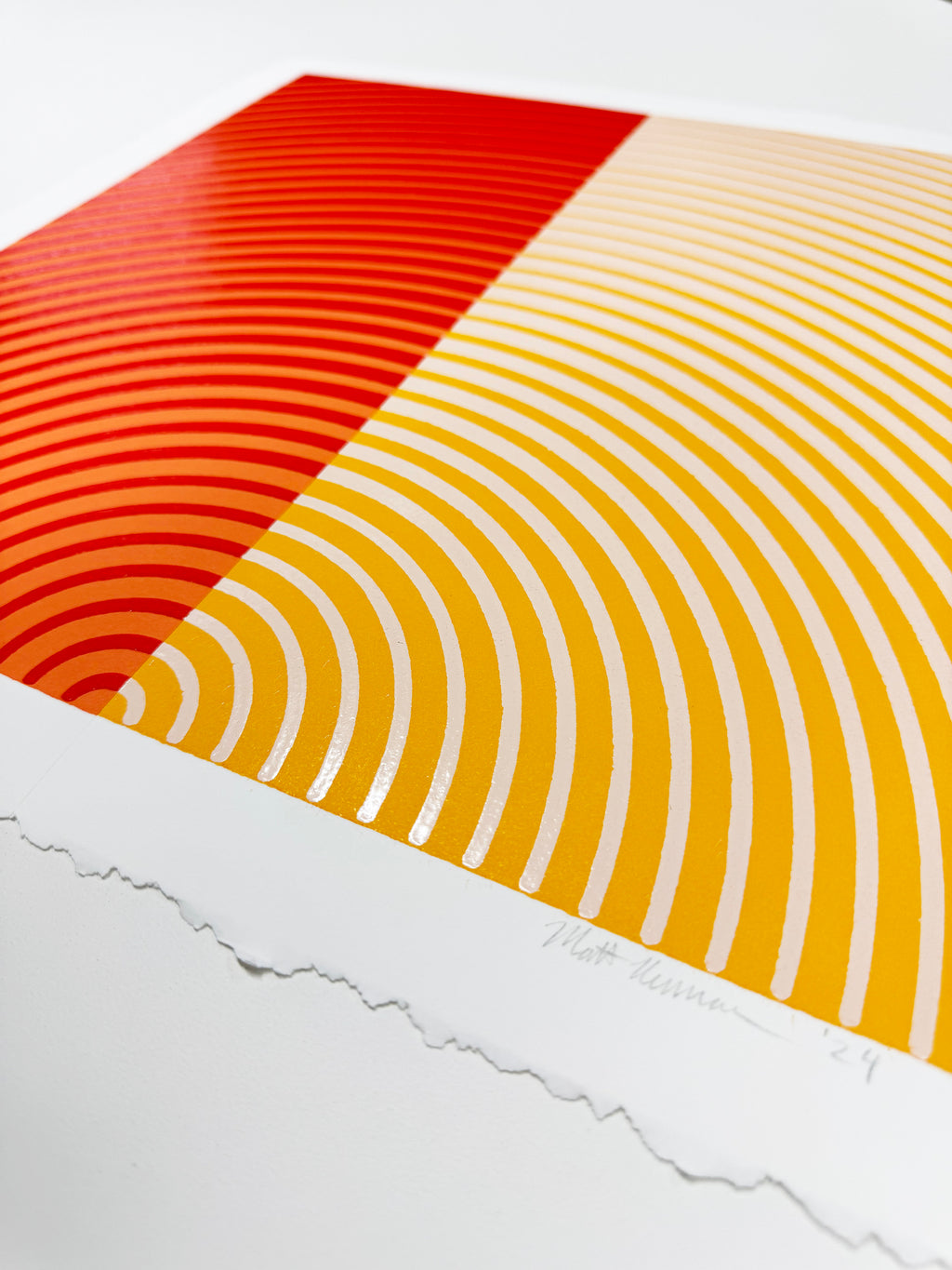 Print by Matt Neuman titled "Solstice24_B14" - 4.
