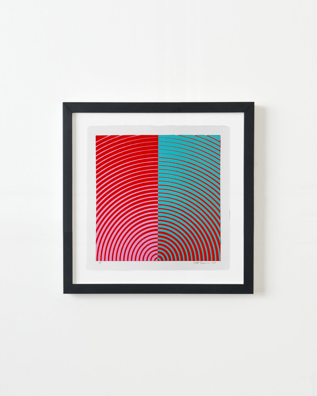 Print by Matt Neuman titled "Solstice24_B19" - 4.