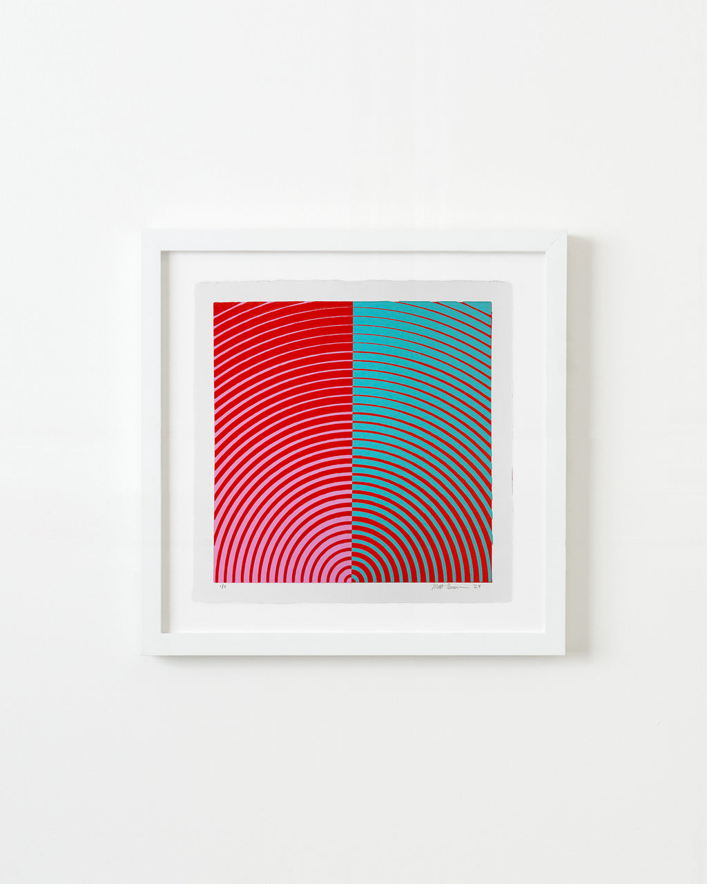 Print by Matt Neuman titled "Solstice24_B19" - 3.